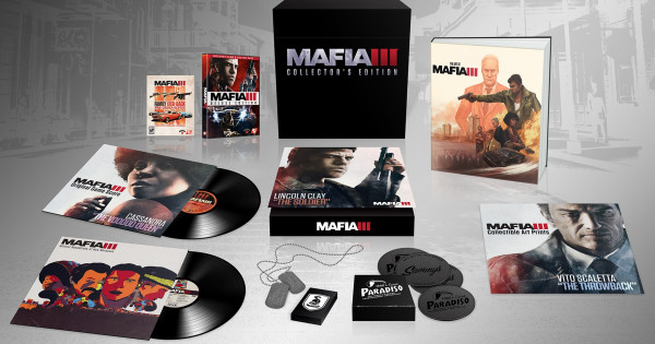 《Mafia III Collector’s Edition》內容 高品味機迷必收藏