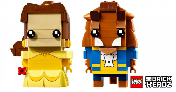 一百蚊都唔洗 LEGO BrickHeadz 「美女與野獸」登場
