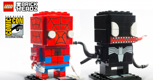[SDCC 2017] SDCC期間限定LEGO BrickHeadz 41497 Spider-Man & Venom