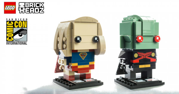 [SDCC 2017] SDCC期間限定LEGO BrickHeadz 41496 Supergirl & Martian Manhunter