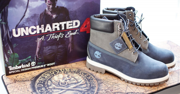 PlayStation X Timberland 全球限量20對 《UNCHARTED 4: A Thief’s End》特別版6吋皮靴