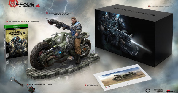 《 Gears of War 4 》Collector’s Edition 曝光 ! 《 Gears of War 4 》Collector’s Edition 曝光 !