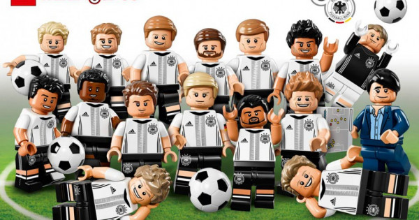 LEGO 德國國家足球隊 Minifigures 5月14日發售
