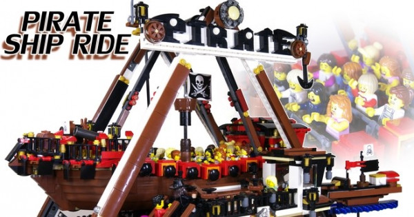 推爆佢！香港本地LEGO Creator製作「電動海盜船」