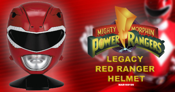 識做一定做紅戰士! Power Rangers 1:1 紅戰士頭盔登場 !