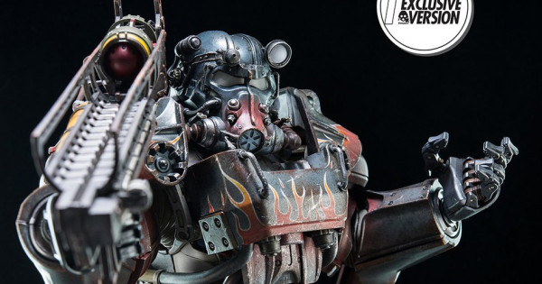買左都驚唔捨得玩 Threezero出品Fallout 4 T-60 Power Armor 買左都驚唔捨得玩 Threezero出品Fallout 4 T-60 Power Armor