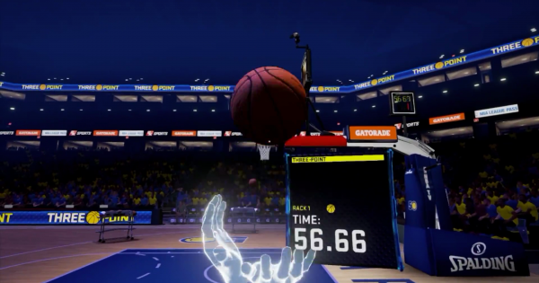 唔洗出街都可以練三分波《NBA 2KVR Experience》考驗自身投籃技巧