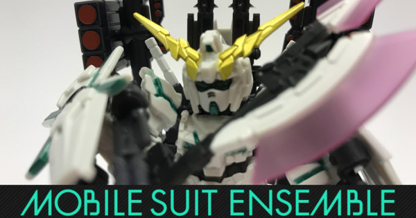 GUNDAM MS ENSEMBLE EX01 FULL ARMOR UNICORN GUNDAM 開箱