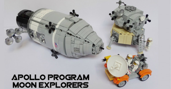 [食住個勢推爆佢] LEGO Ideas Apollo Program Moon Explorers