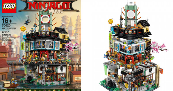 The LEGO Ninjago Movie 核彈 Set 登場 70620 Ninjago City