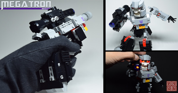 【極霸氣】可變形 LEGO MOC 麥加登 – Megatron Reborn!