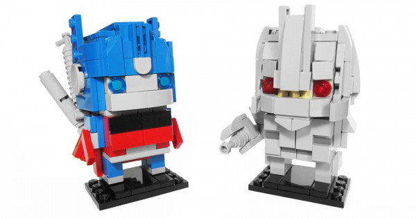 細細隻都變到身 LEGO MOC Transformers BrickHeadz