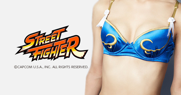男性送禮恩物《Street Fighter》春麗 Cammy 內衣正式接受預訂！