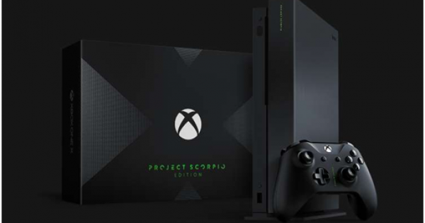 「Xbox One X Project Scorpio Edition」紀念版 10月19日中午12時正網上公開預售 「Xbox One X Project Scorpio Edition」紀念版 10月19日中午12時正網上公開預售
