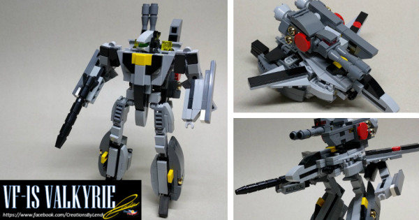 【韋基利】LEGO 百獸王製作者砌起完全變型 VF-1S Strike