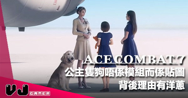 【千奇百趣】公主隻狗唔係模組而係 JPEG 貼圖《Ace Combat 7》背後理由有洋蔥