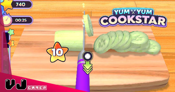 【遊戲介紹】極適合親子遊玩 《Yum Yum Cookstar》超易上手用體感煮料理的遊戲