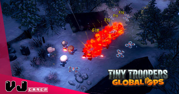 【遊戲介紹】四人合作俯視射擊 《Tiny Troopers: Global Ops》街機雙搖桿玩法跨平台沙場殺敵
