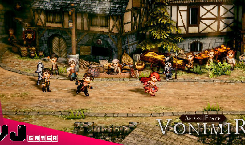 【遊戲介紹】2.5D動作角色扮演 《Arisen Force: Vonimir》有如動作版八方旅人同樣可挑戰NPC