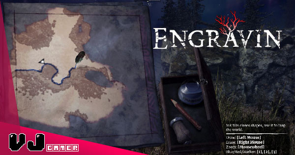 【遊戲介紹】《Engraving》地圖繪製恐怖遊戲 在森林中被怪物追殺使用自繪地圖逃生 【遊戲介紹】《Engraving》地圖繪製恐怖遊戲 在森林中被怪物追殺使用自繪地圖逃生