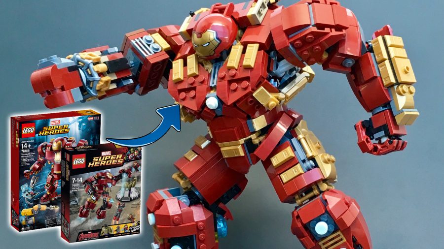 lego iron man hulkbuster moc