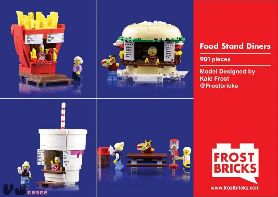 【玩物花絮】LEGO Ideas小食檔落選冇問題 製作人公開圖紙滿足玩家需要 | VJGamer